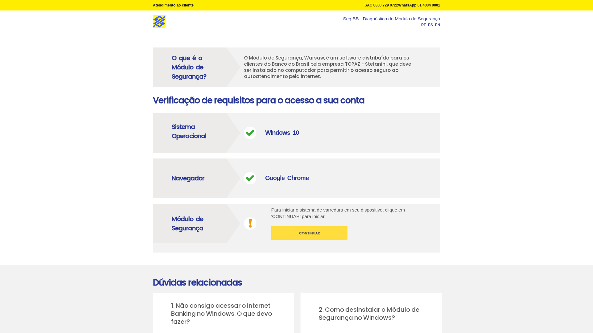 Screenshot of gerenciadorbbpj.org