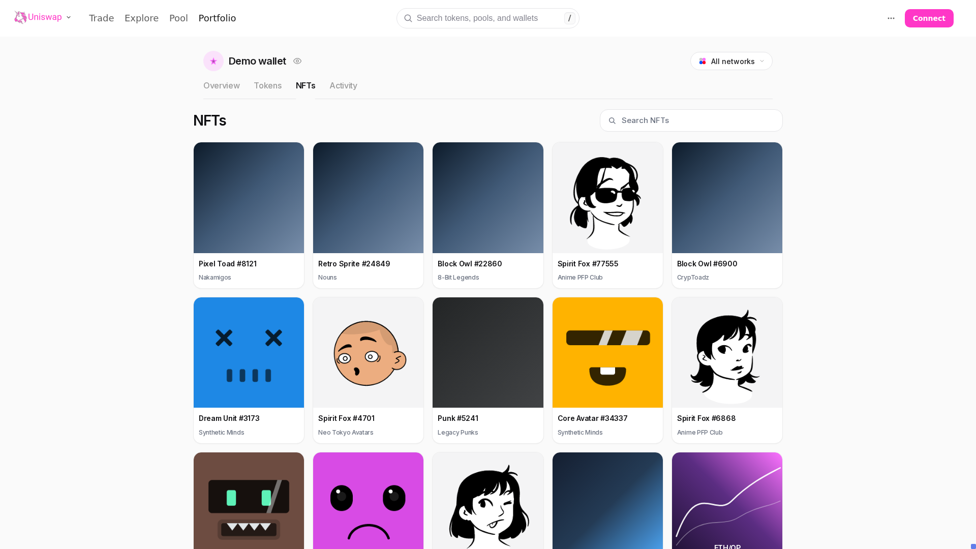 Screenshot of uniswap-azure.vercel.app