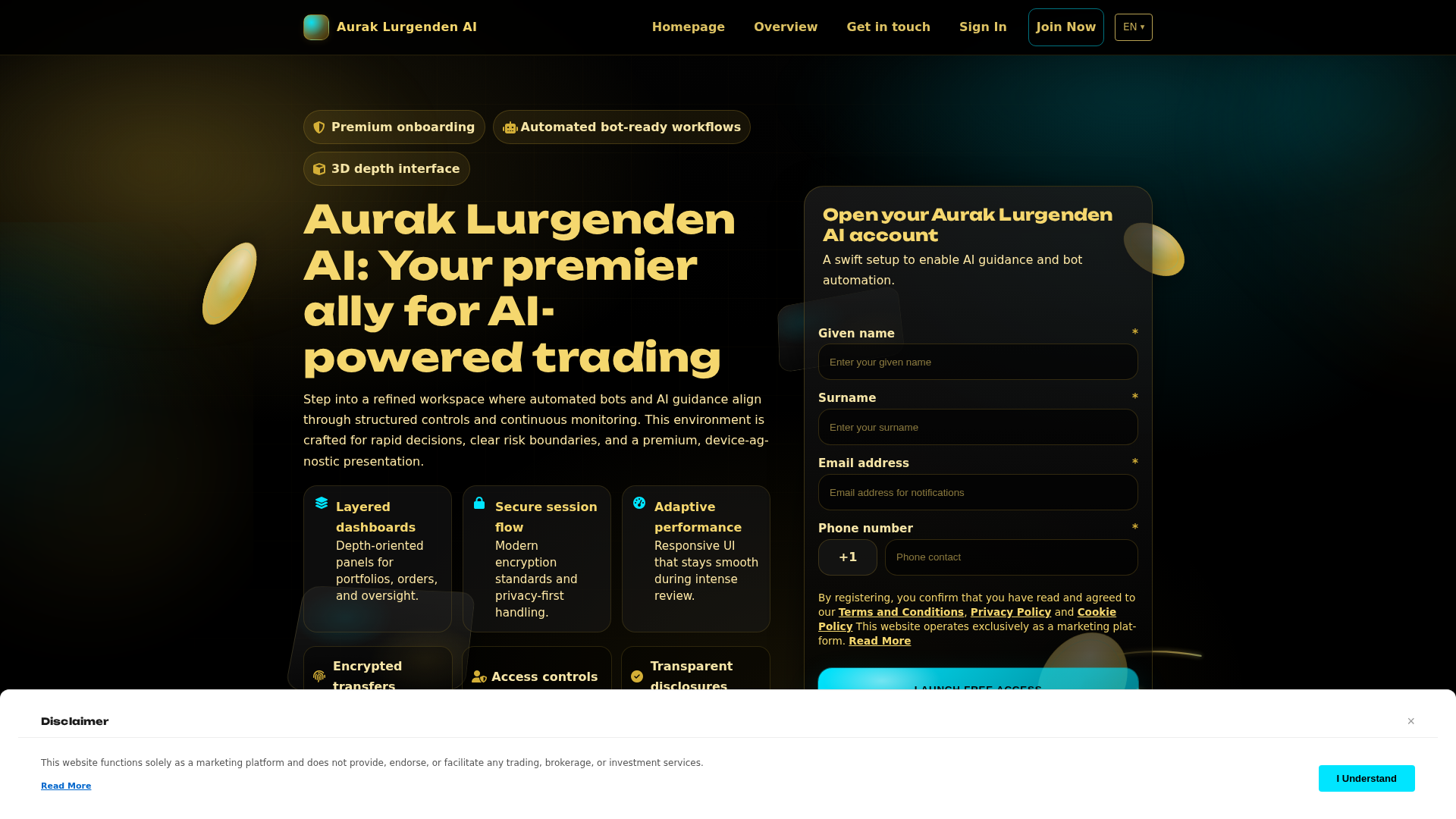 Screenshot of auraklurgendenai.digital