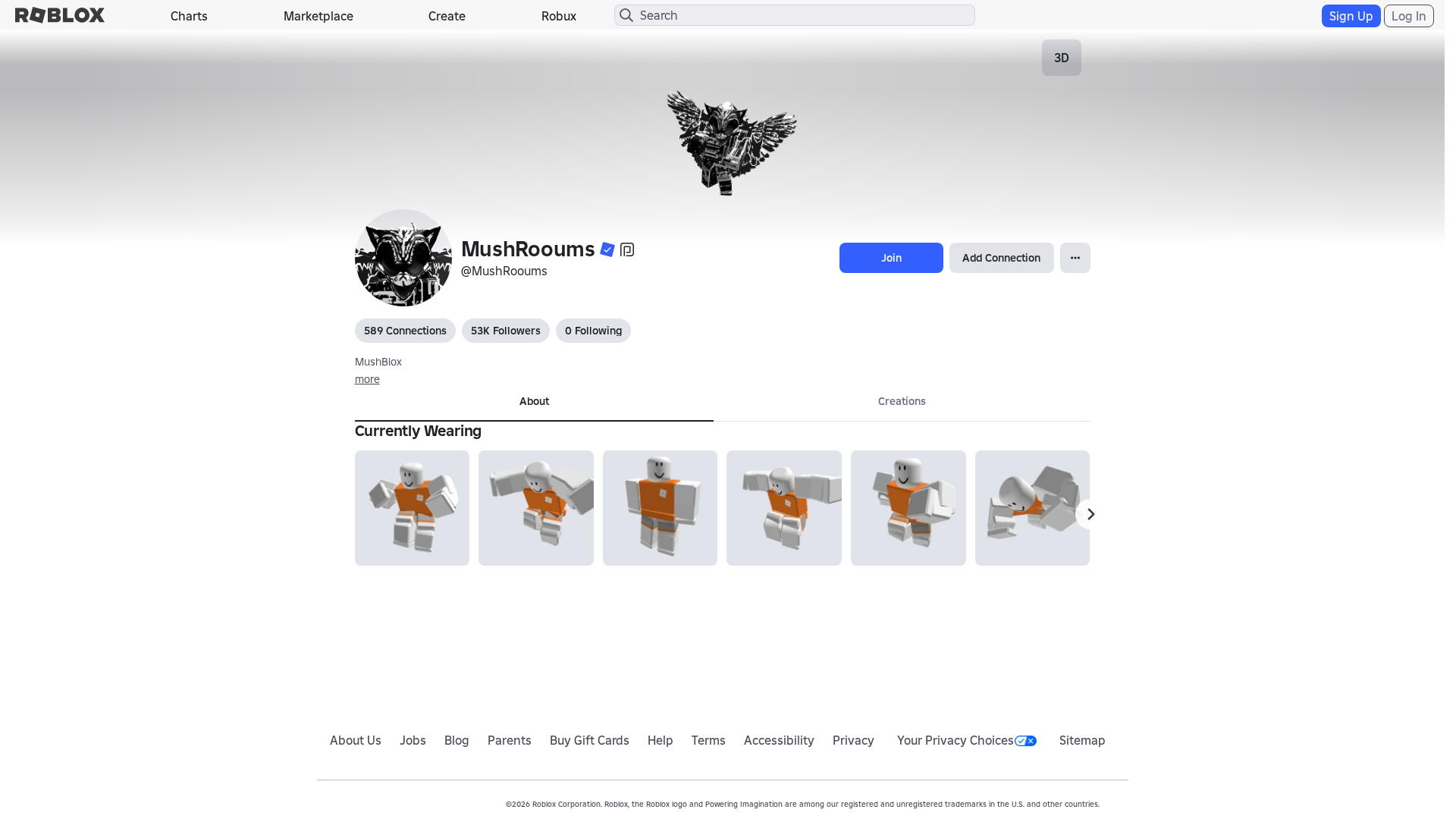 Screenshot of www.roblox.com.ml