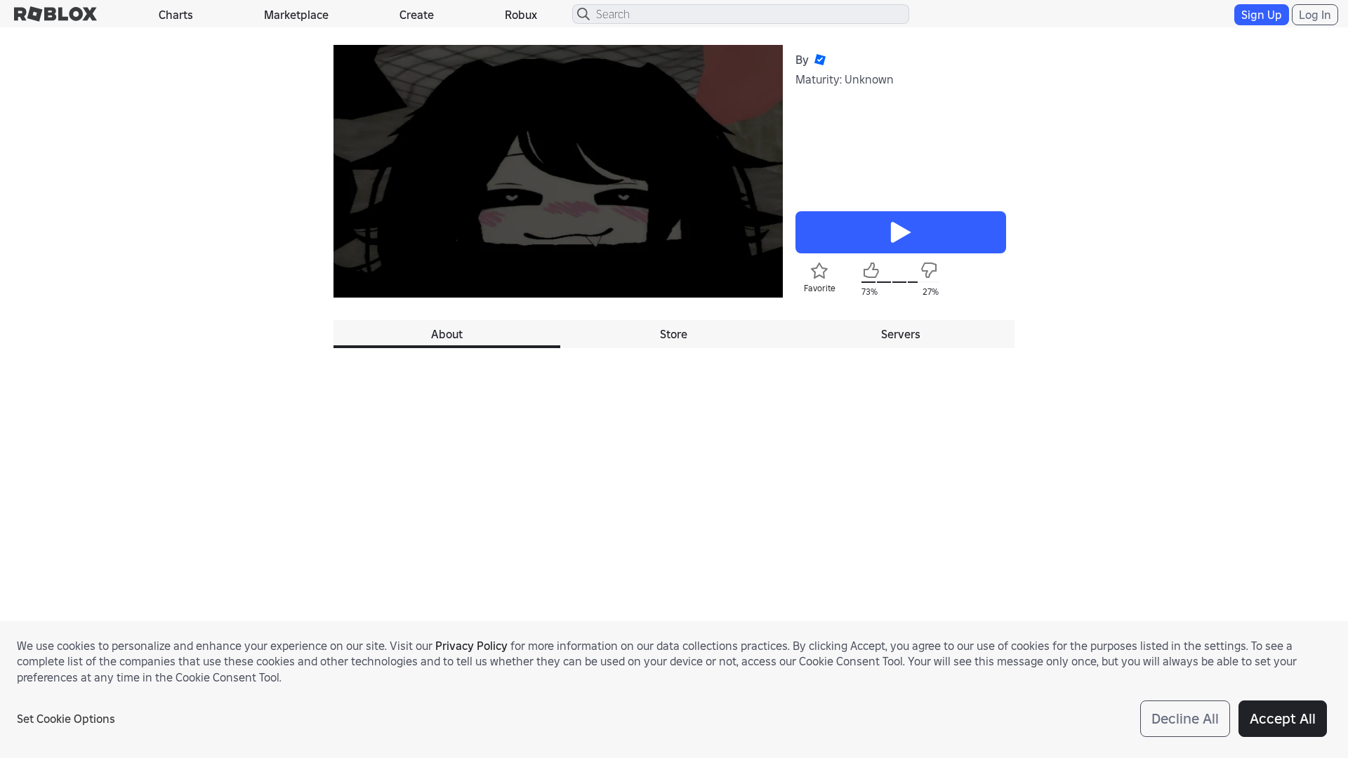 Screenshot of roblox.com.ge