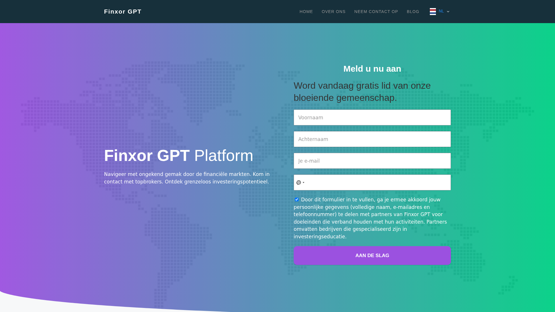Screenshot of finxorgptdenmark.com
