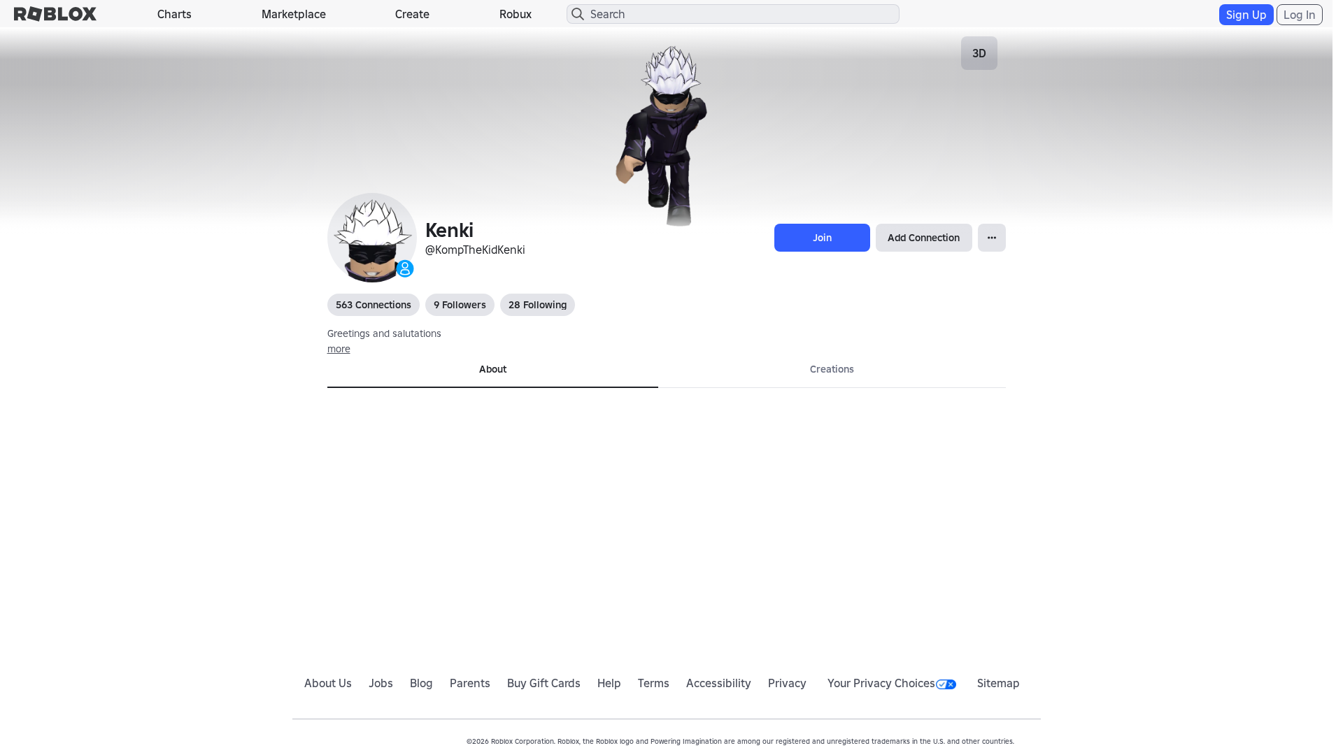 Screenshot of www.roblox.com.bn