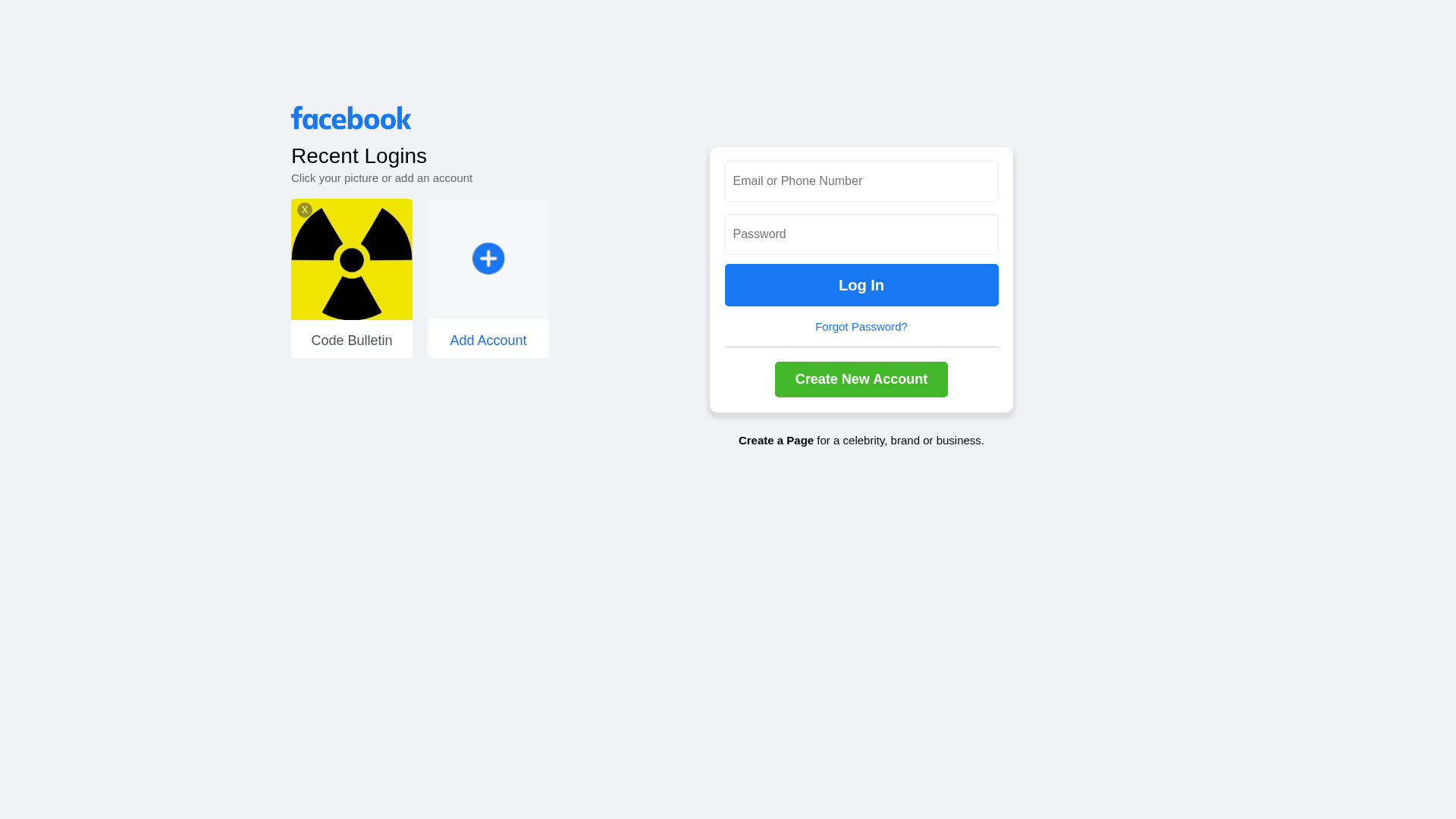 Screenshot of codebulletin.github.io
