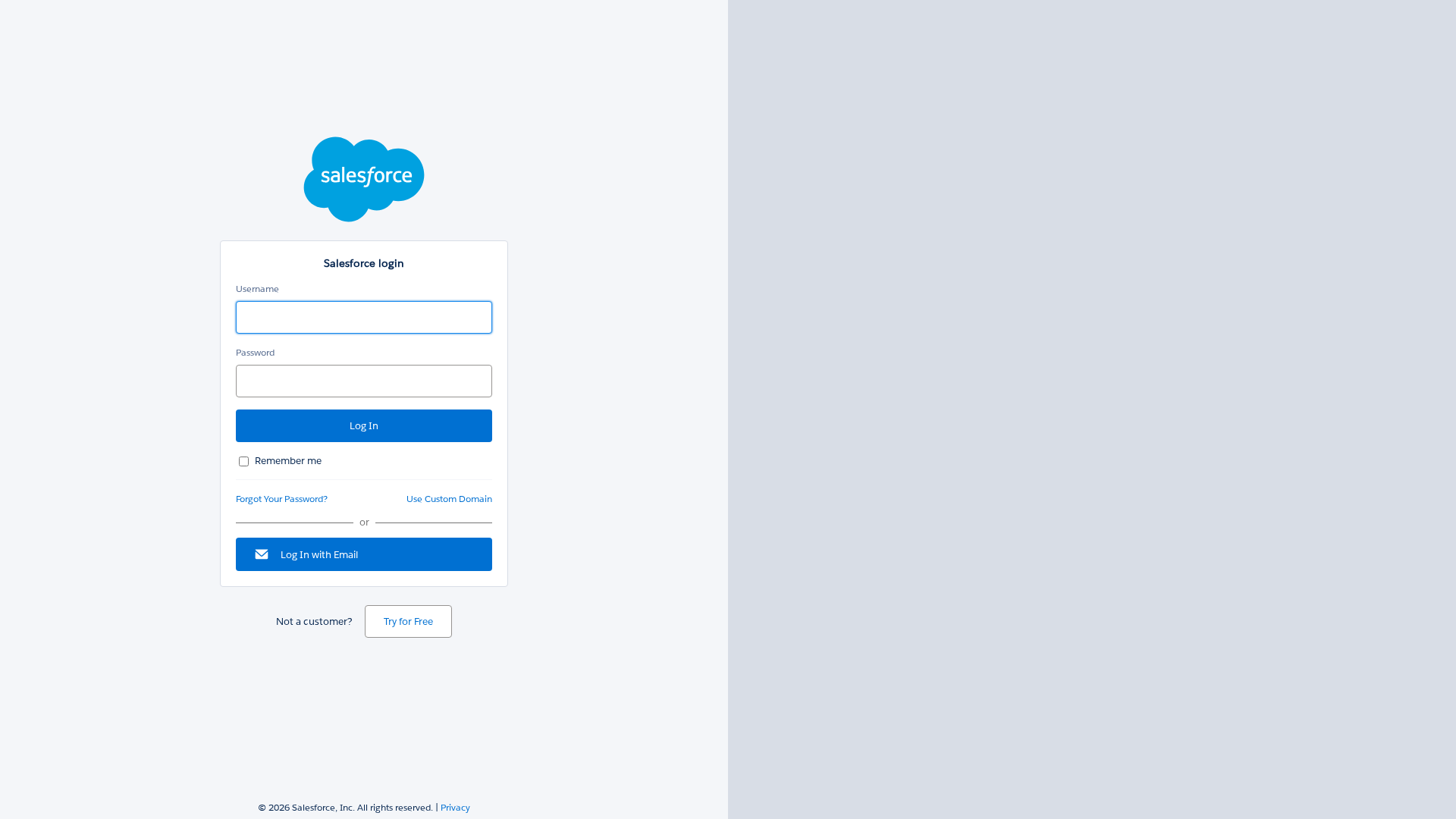 Screenshot of login.sf.tumee.com
