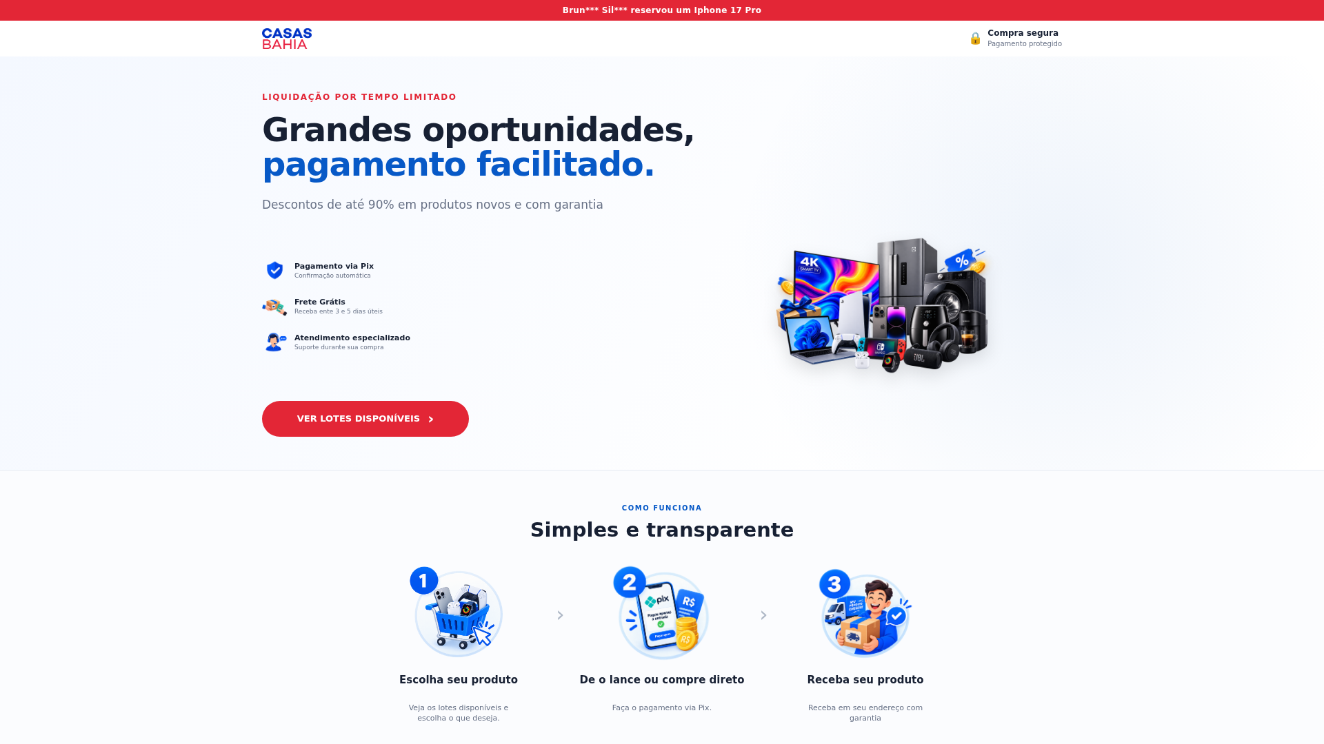 Screenshot of ofertasegura.shop