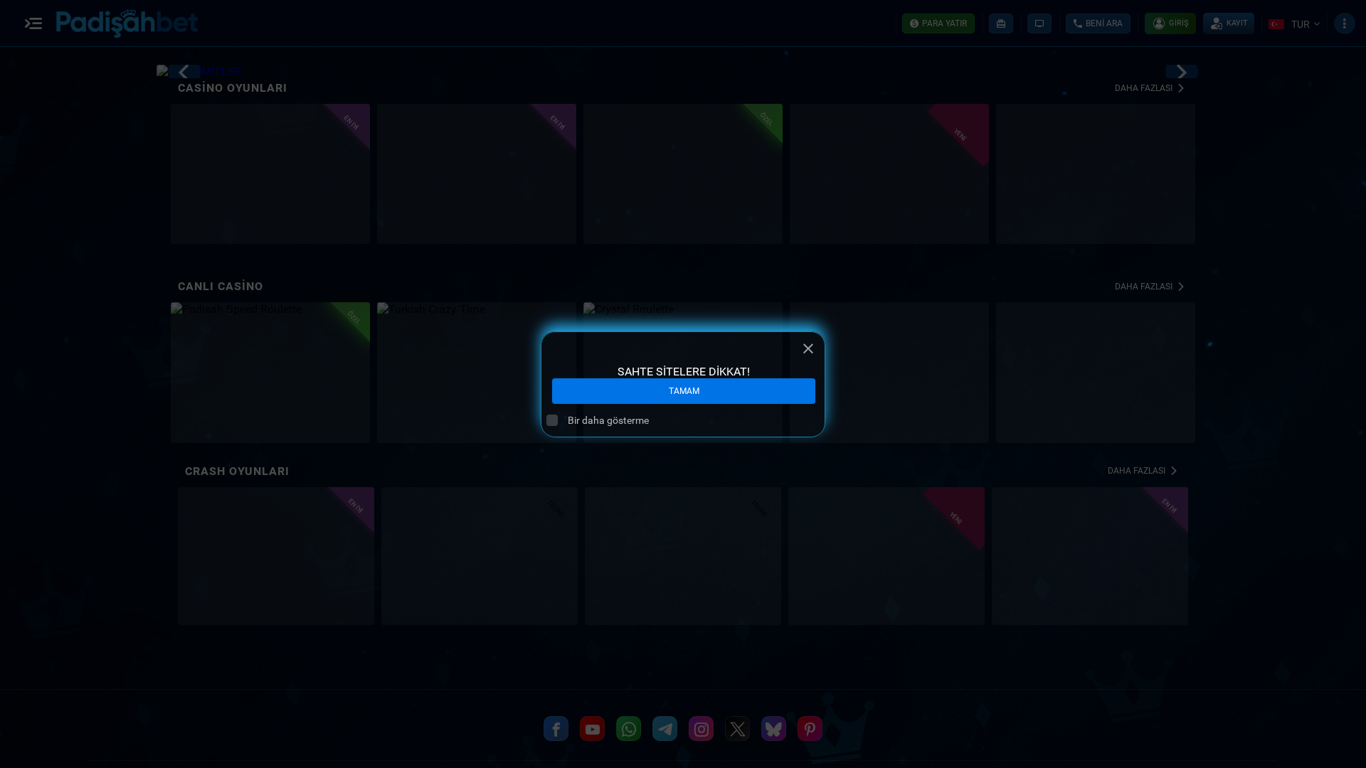 Screenshot of padisahbet1457.com