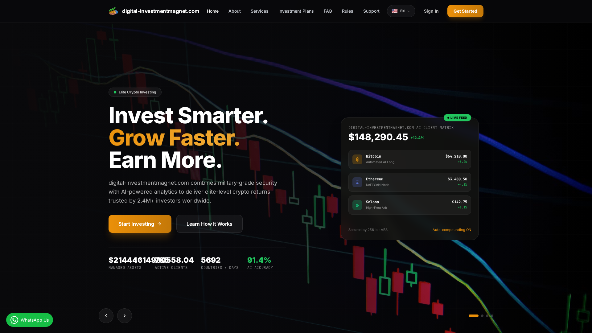 Screenshot of digital-investmentmagnet.com