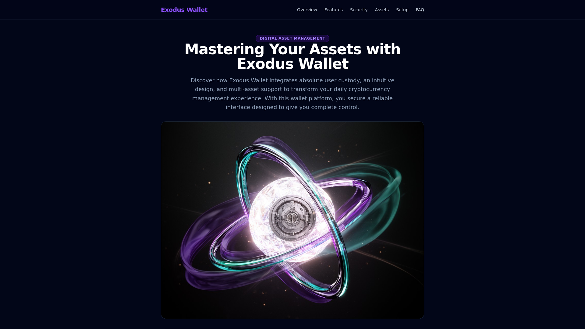 Screenshot of exodus-bing.com