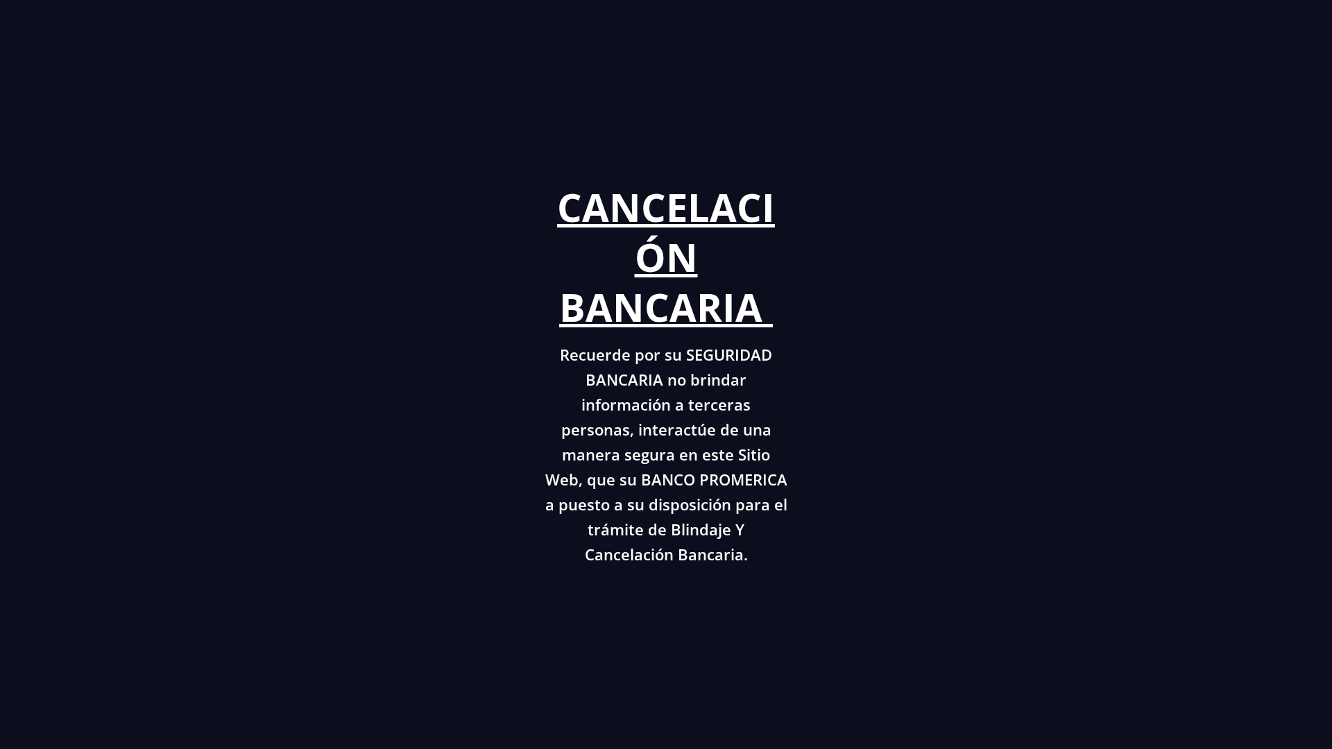 Screenshot of cancelacion-bancaria-banpro.yolasite.com
