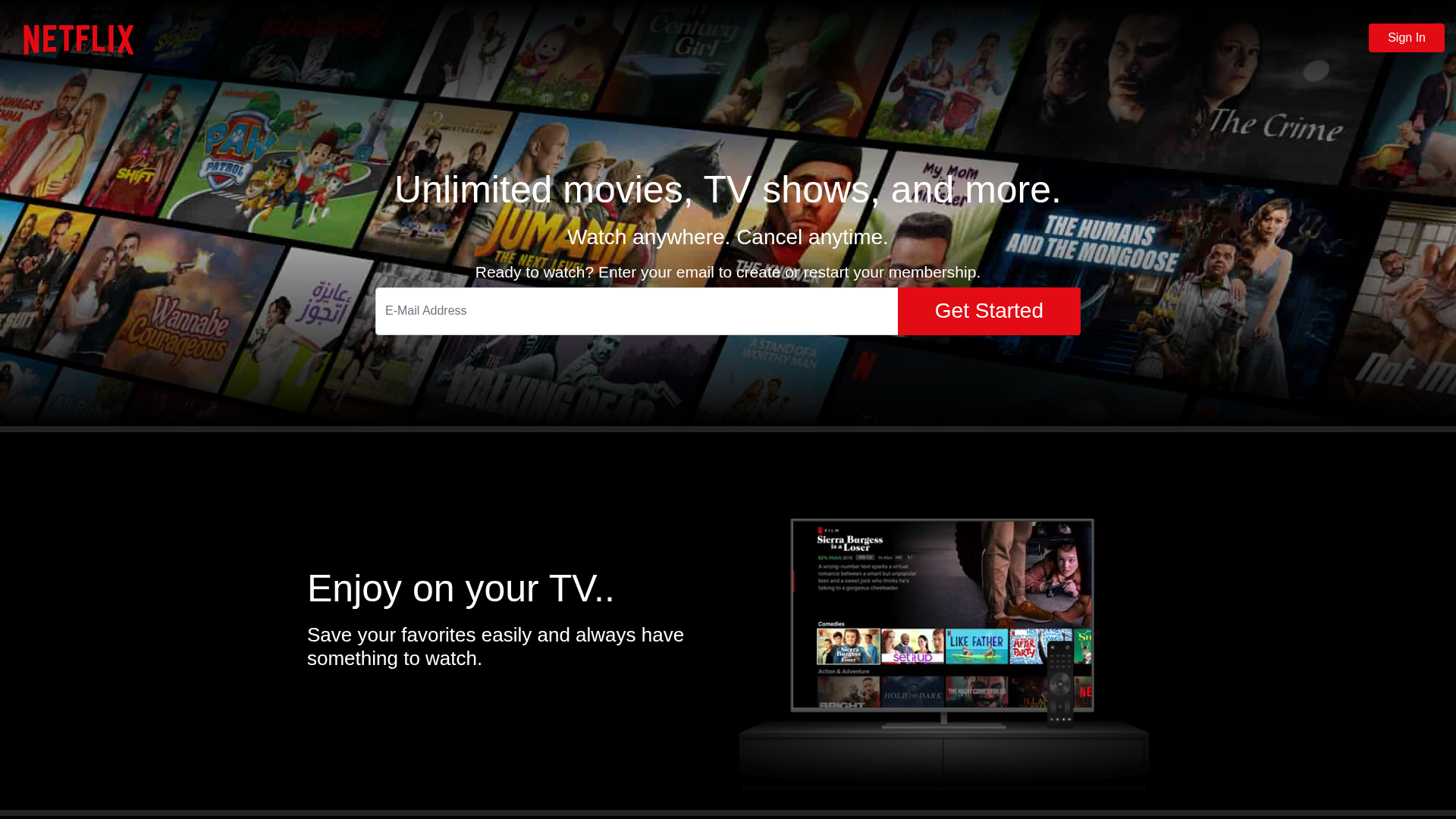 Screenshot of netflexresponsive.vercel.app:443