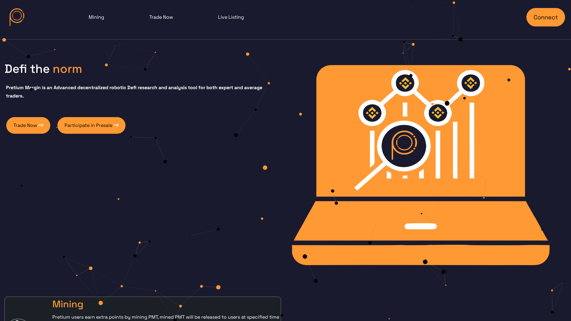 Screenshot of pretiummarginpresale-updated.pages.dev