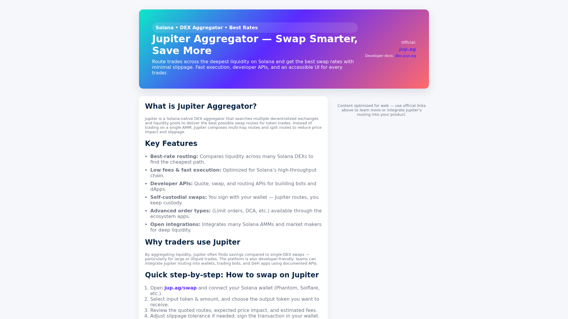 Screenshot of jupiter-aggrgtor-auth-en.pages.dev