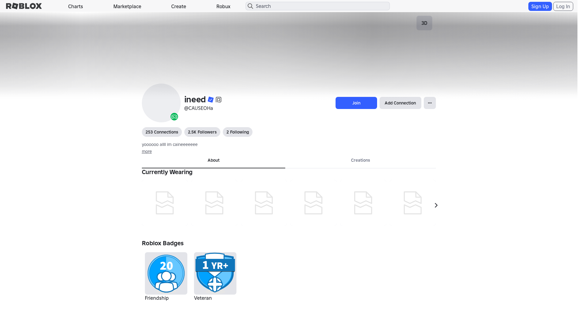 Screenshot of www.roblox.ly