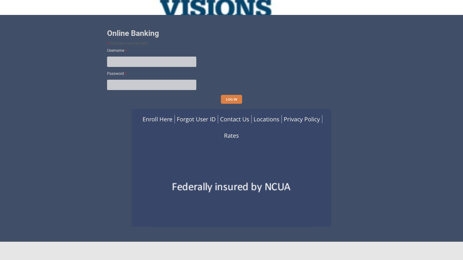 Screenshot of visionfcualrtonlinelogupwedx.weebly.com
