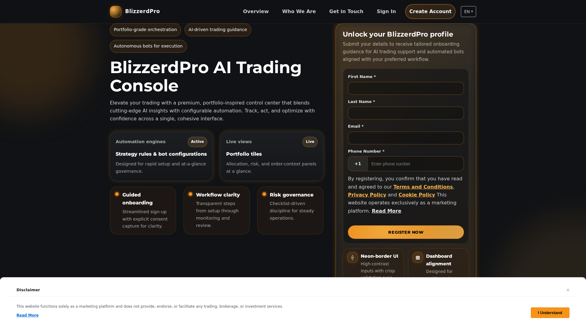 Screenshot of blizzerdprosystem.com