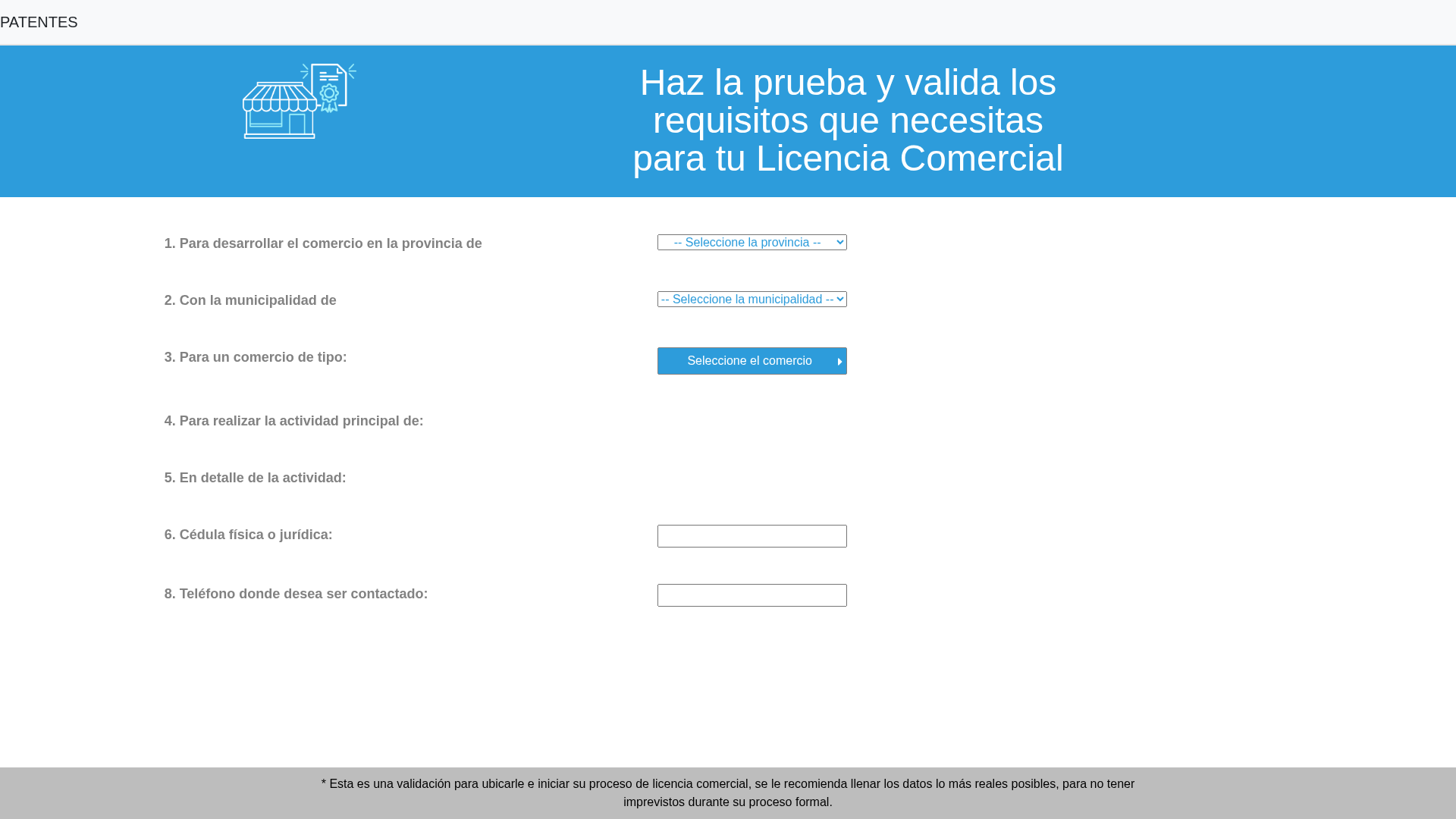 Screenshot of gestion.vui.cr