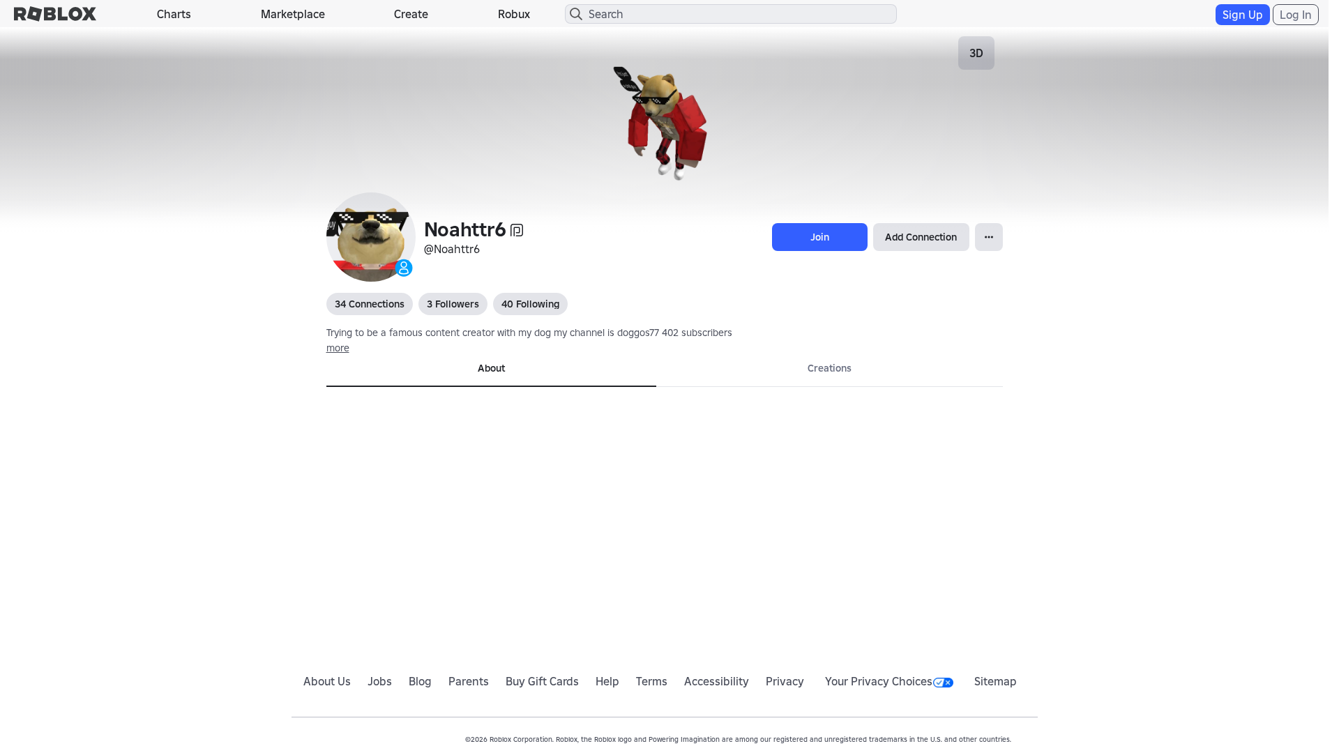 Screenshot of www.roblox.com.bi