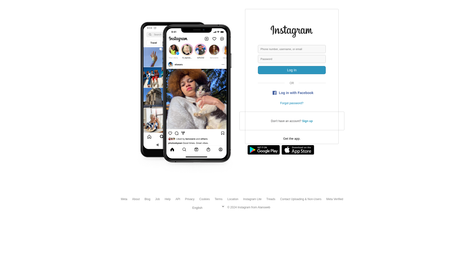 Screenshot of instagarm-follow.github.io