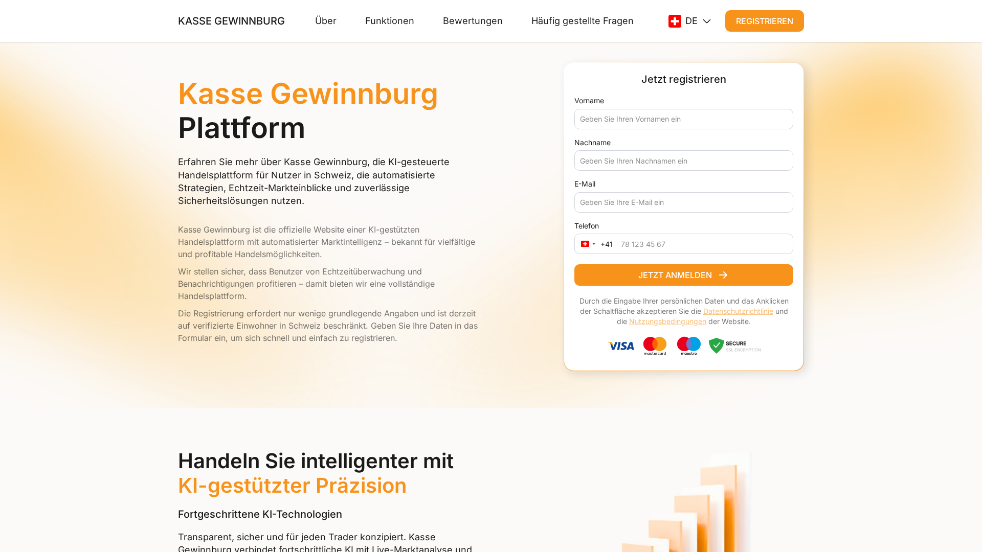 Screenshot of kasse-gewinnburg.com