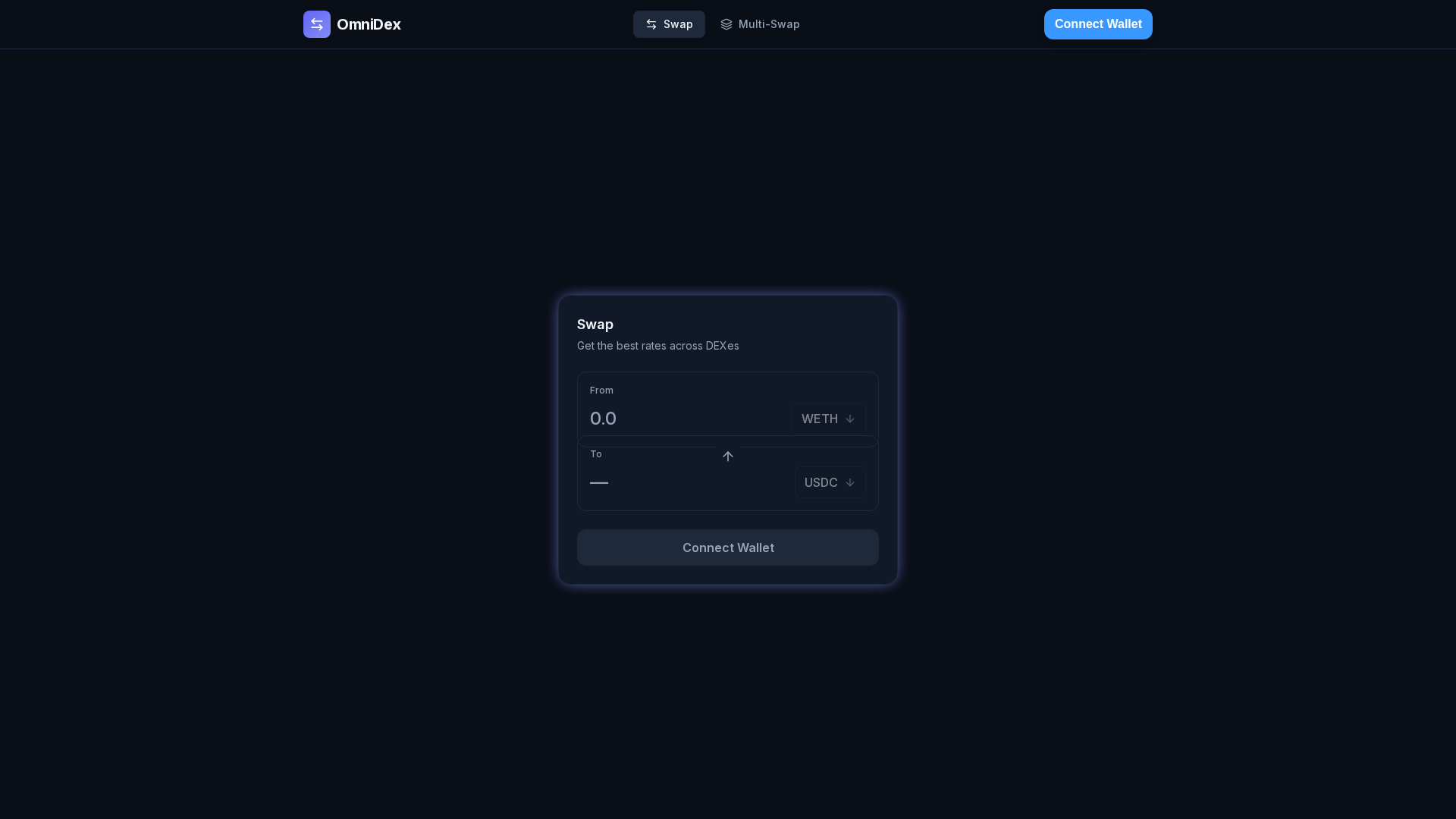 Screenshot of omni-dex-demo.pages.dev