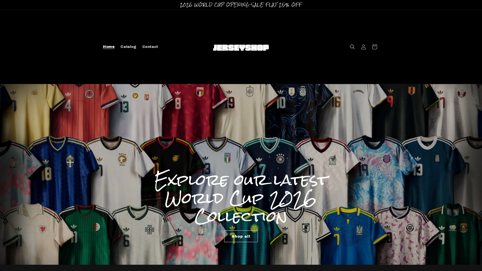 Screenshot of fifaworldcup2026jerseyshop.in