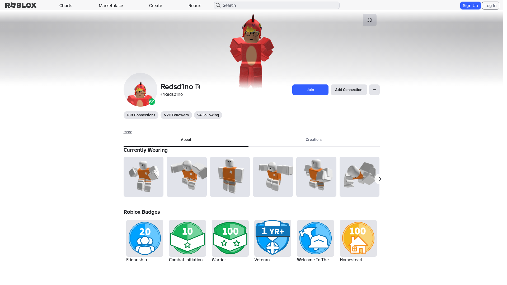 Screenshot of www.roblox.et