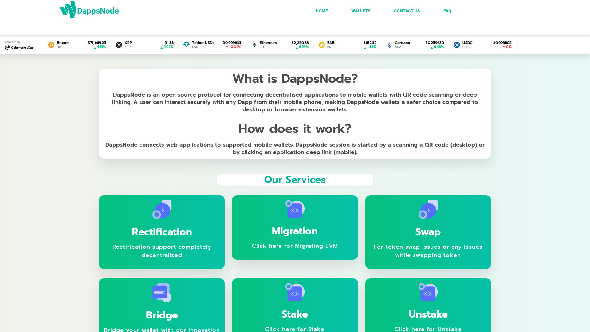 Screenshot of blockchain-kit.pages.dev