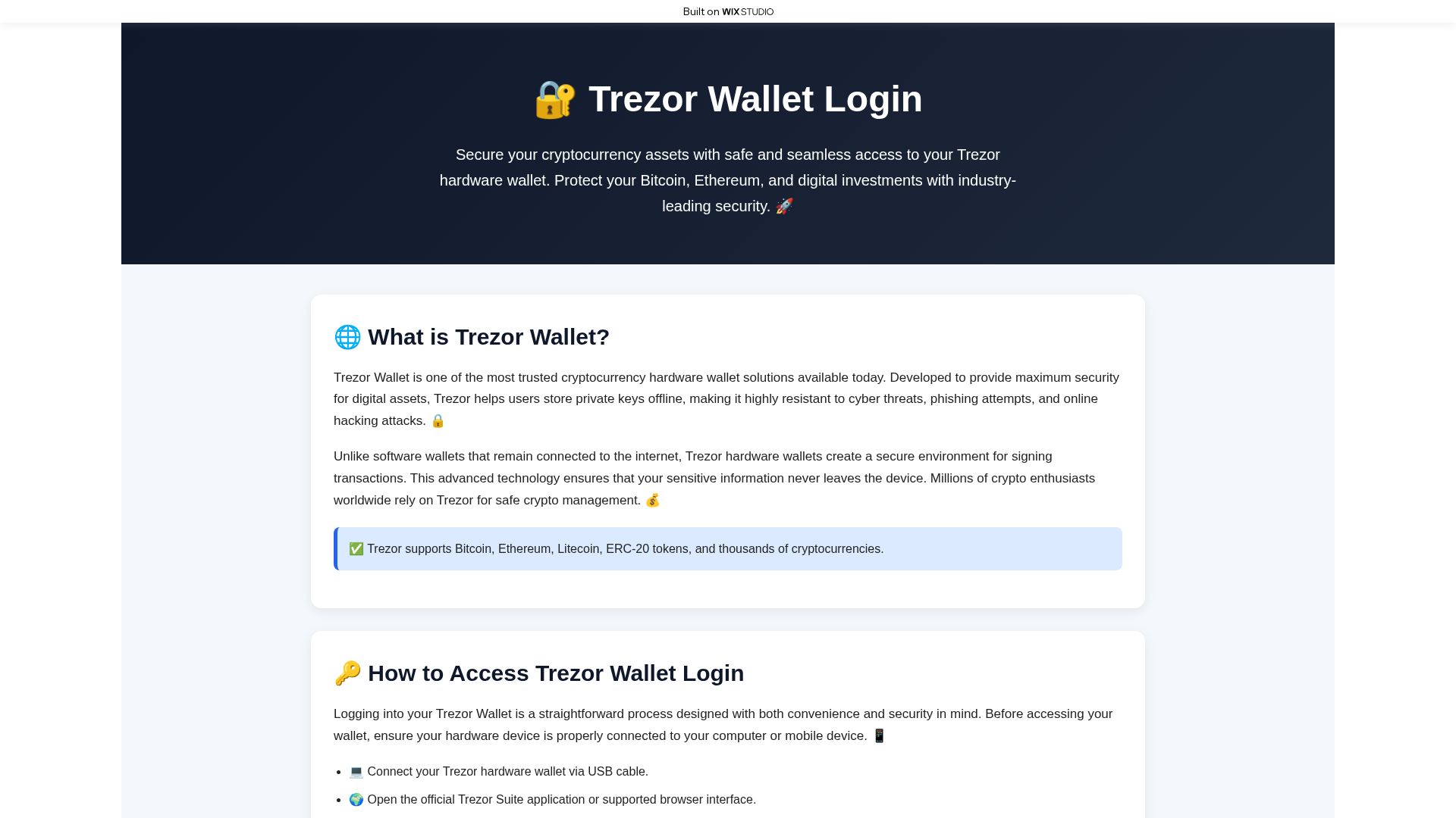 Screenshot of balanceapps-trexoz.wixstudio.com