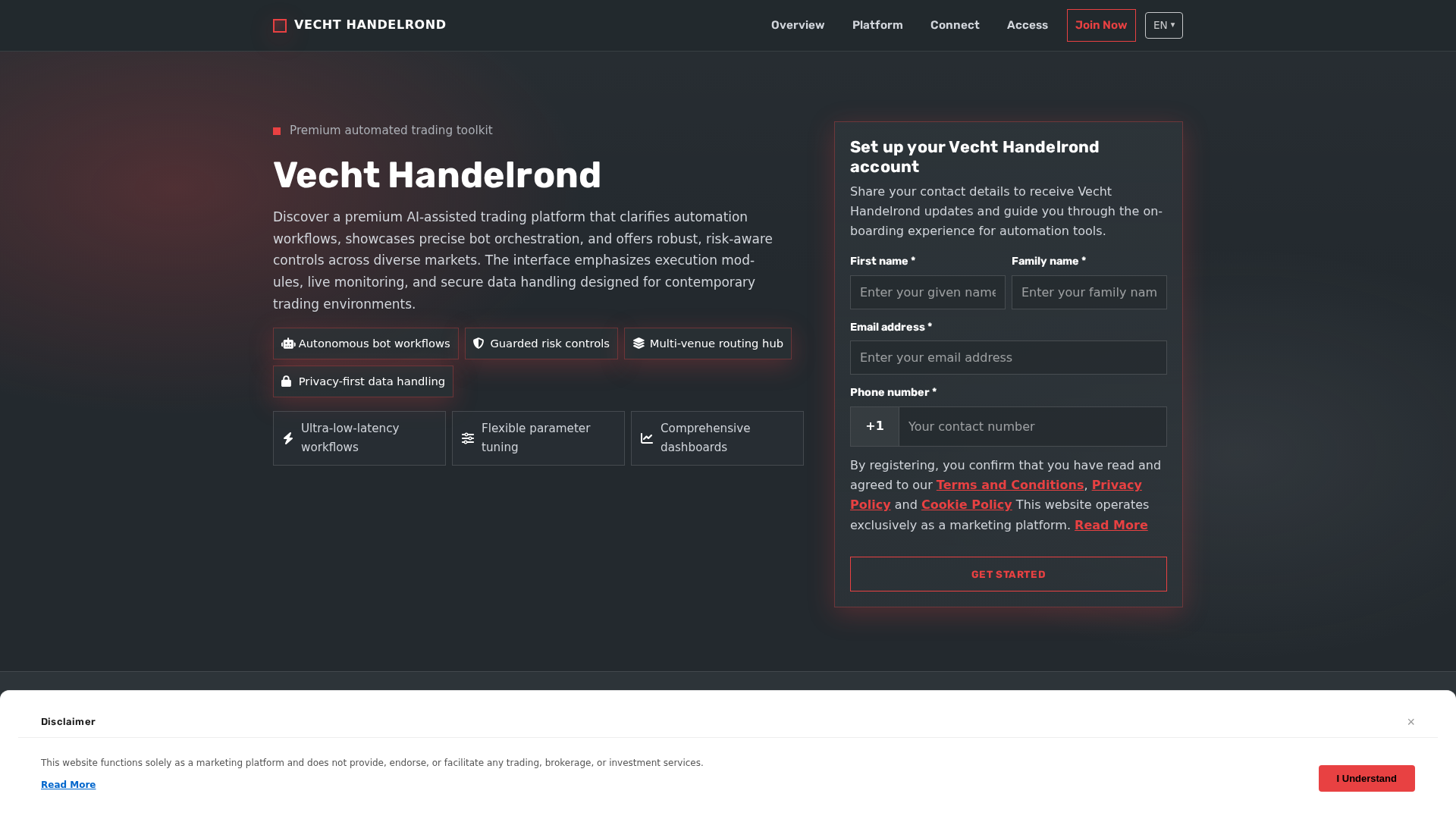 Screenshot of vechthandelrond.shop