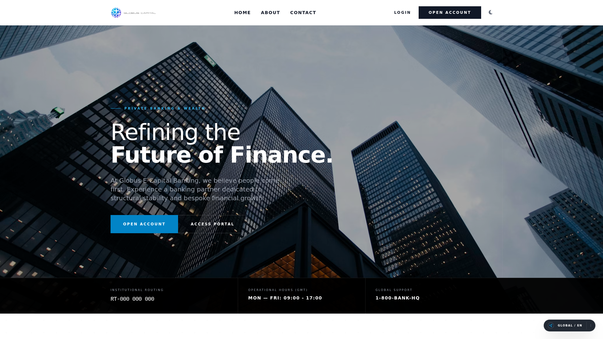Screenshot of globuse-capital.org