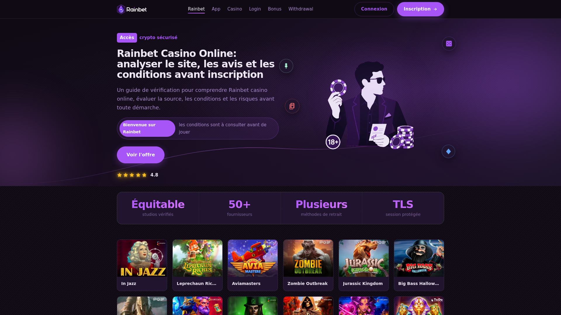 Screenshot of rainbet-casinos-france.com