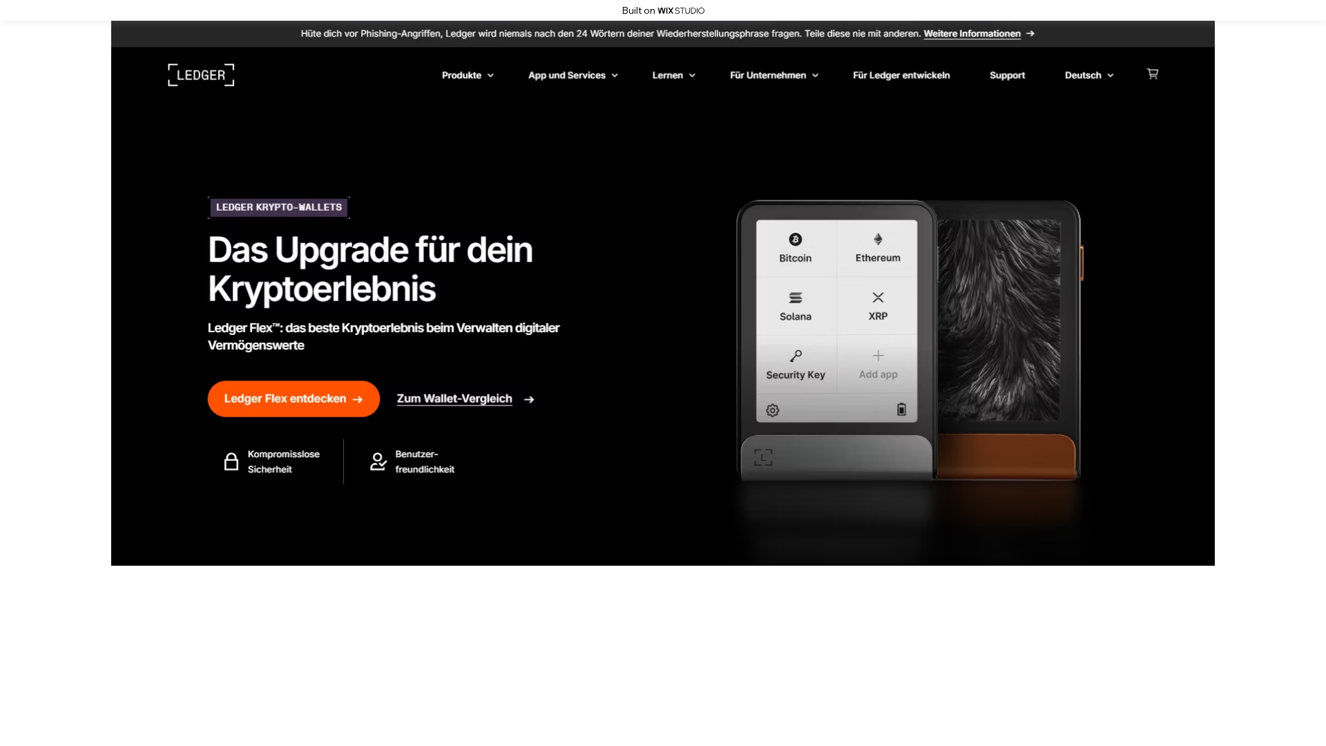 Screenshot of startlezer-ledzercdn.wixstudio.com