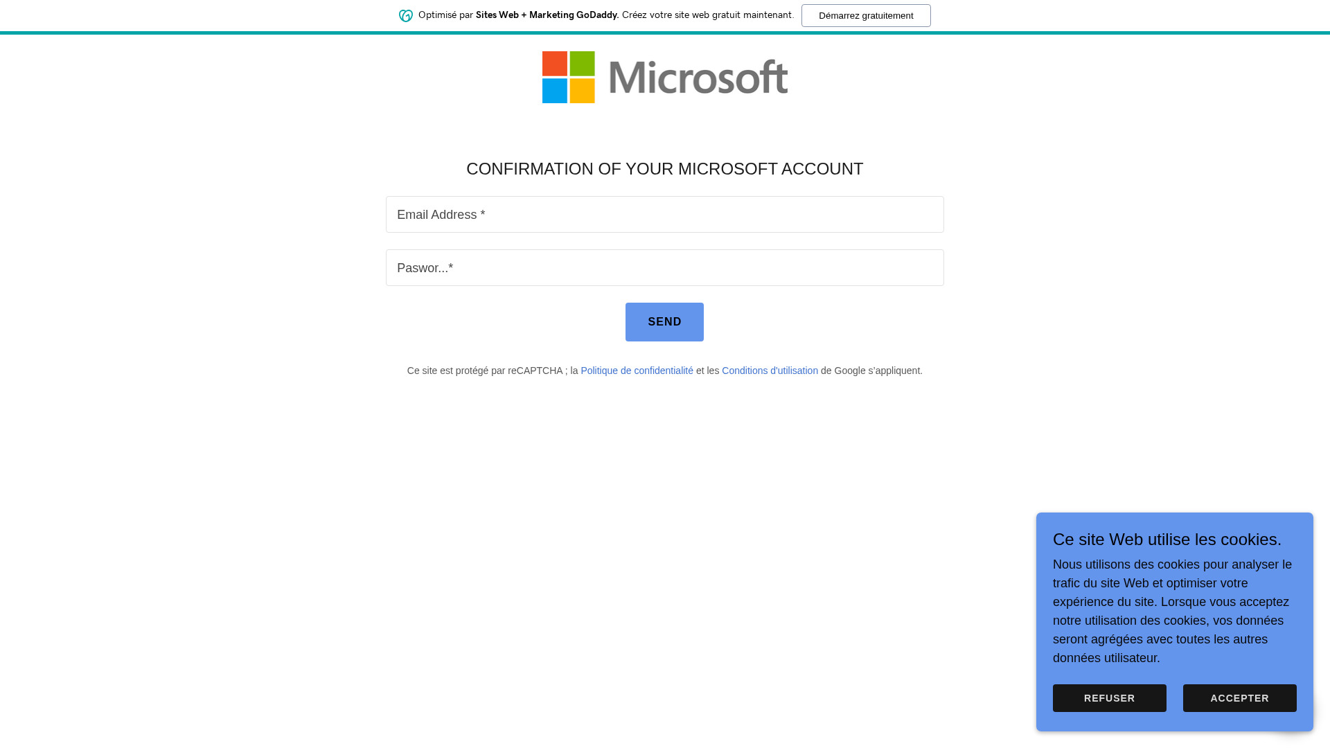 Screenshot of microsave6.godaddysites.com
