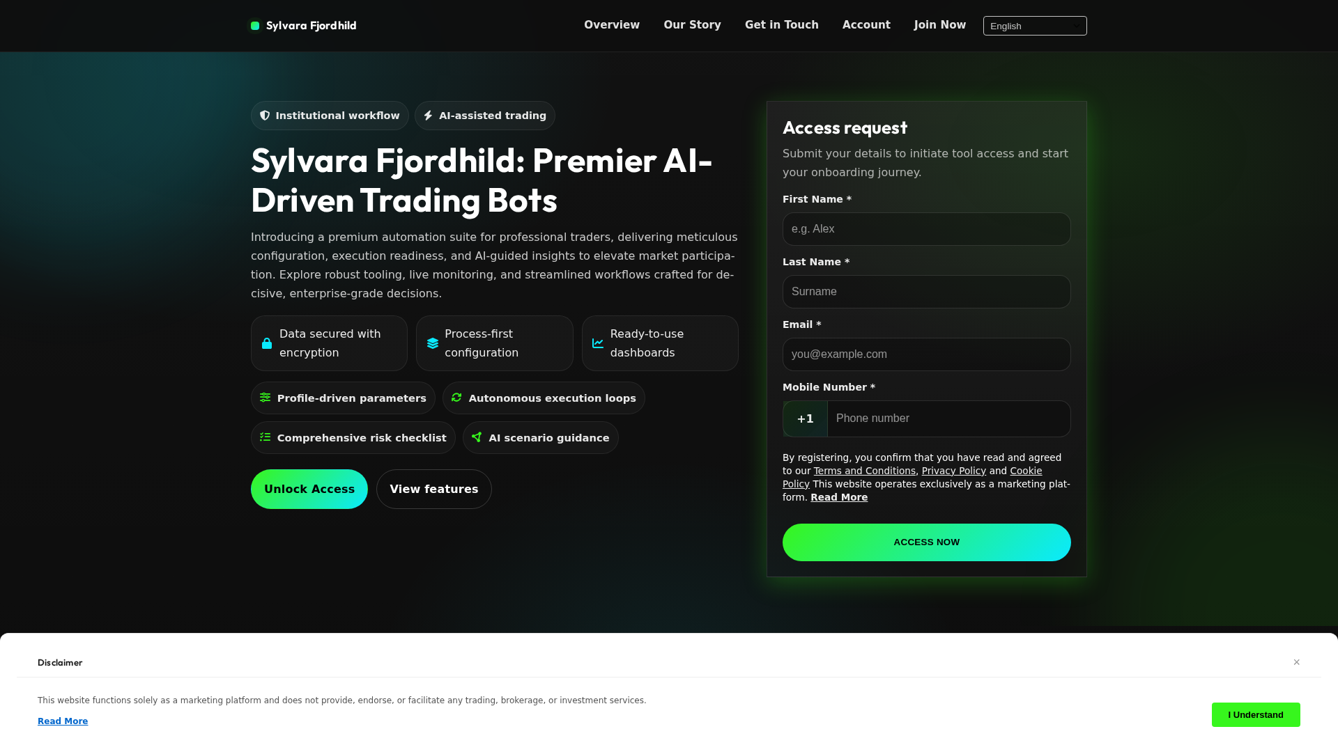 Screenshot of sylvarafjordhildsoftware.com