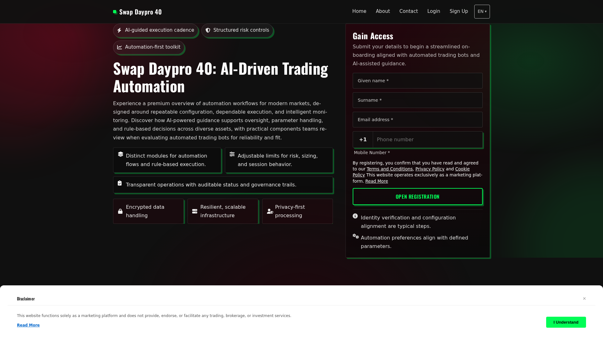 Screenshot of swapdaypro-40.shop