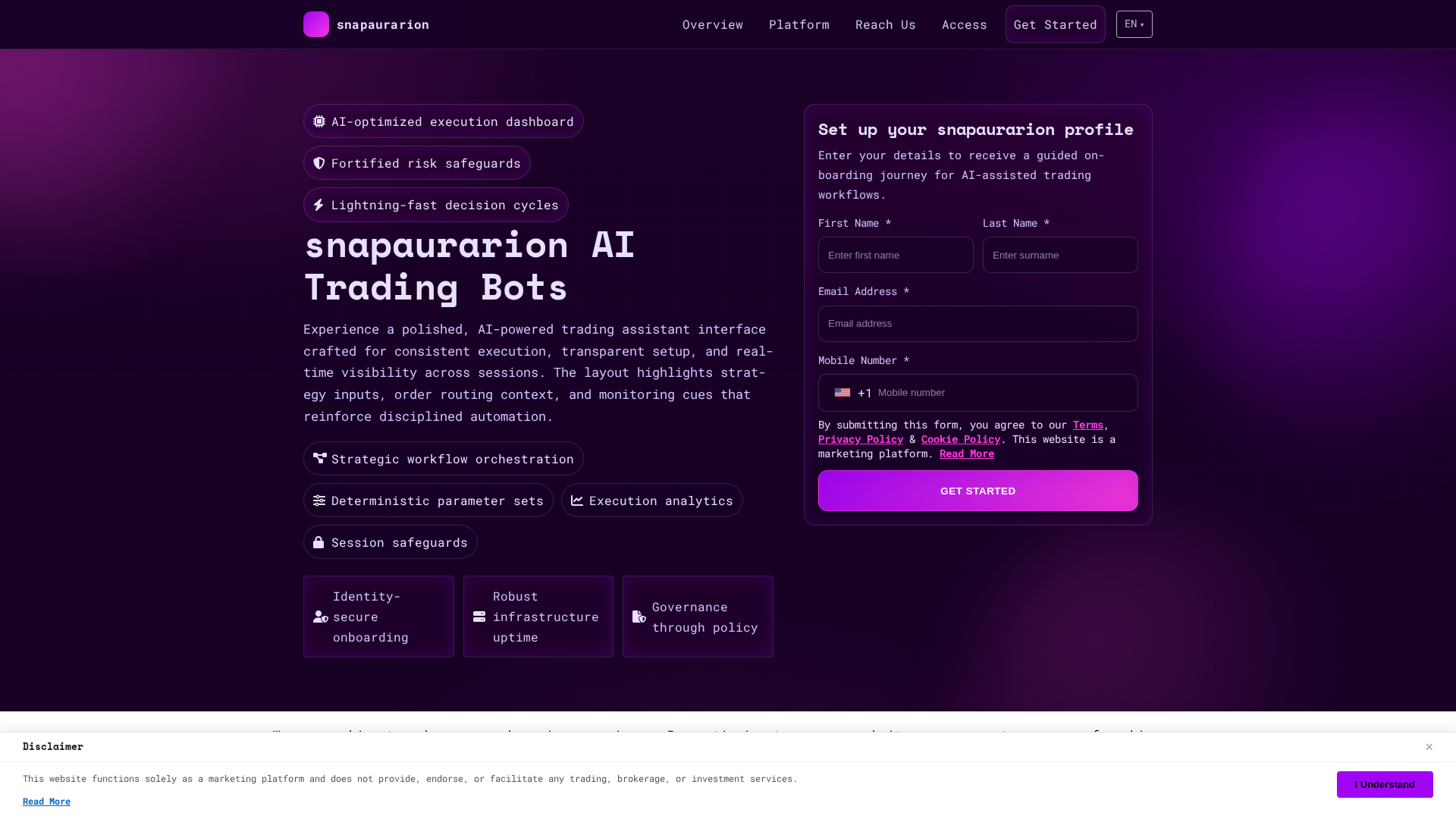 Screenshot of snapaurarion.click