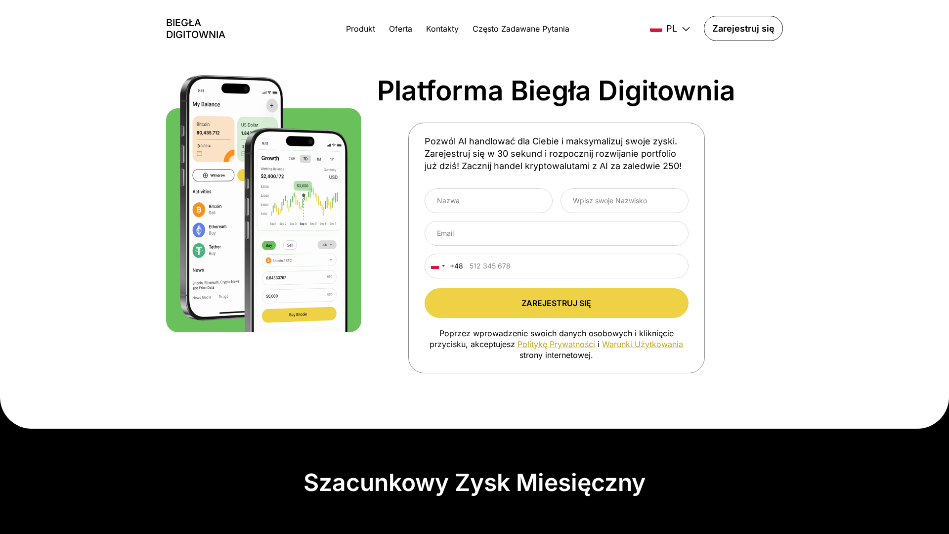 Screenshot of biegla-digitownia.com