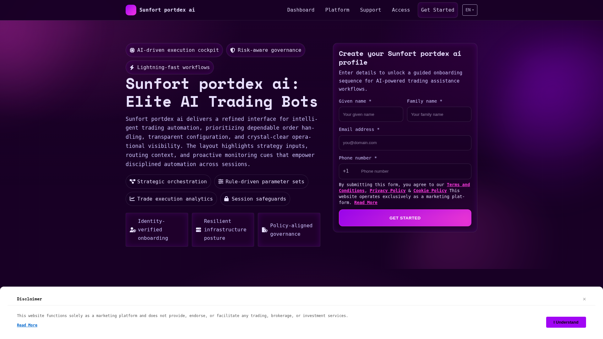 Screenshot of sunfortportdex.pro