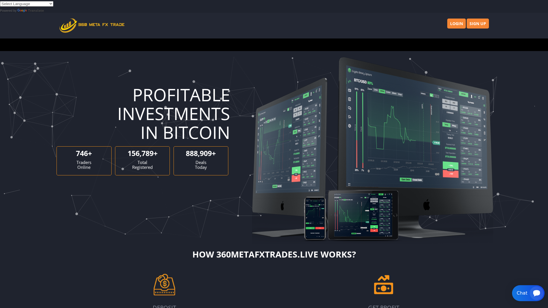 Screenshot of 360metafxtrades.live