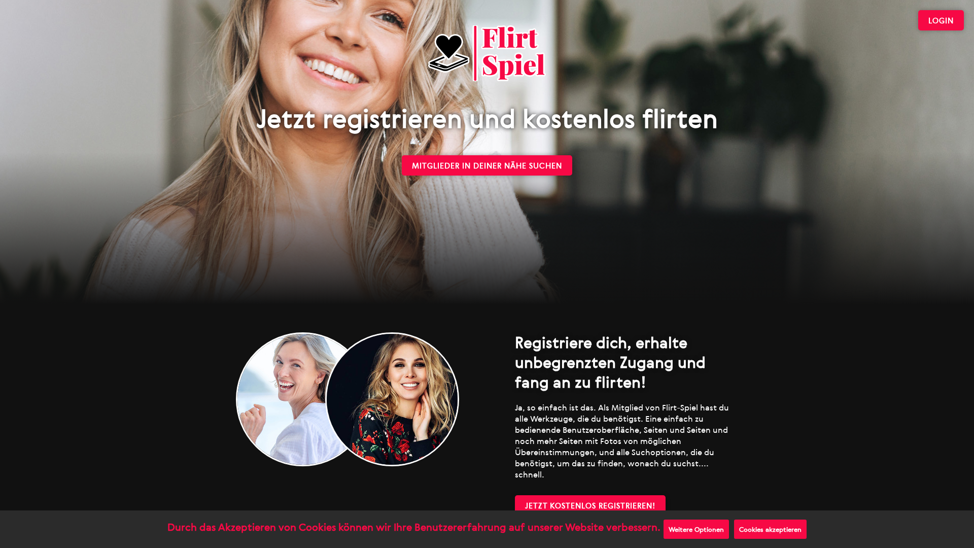 Screenshot of ajax.flirt-spiel.de