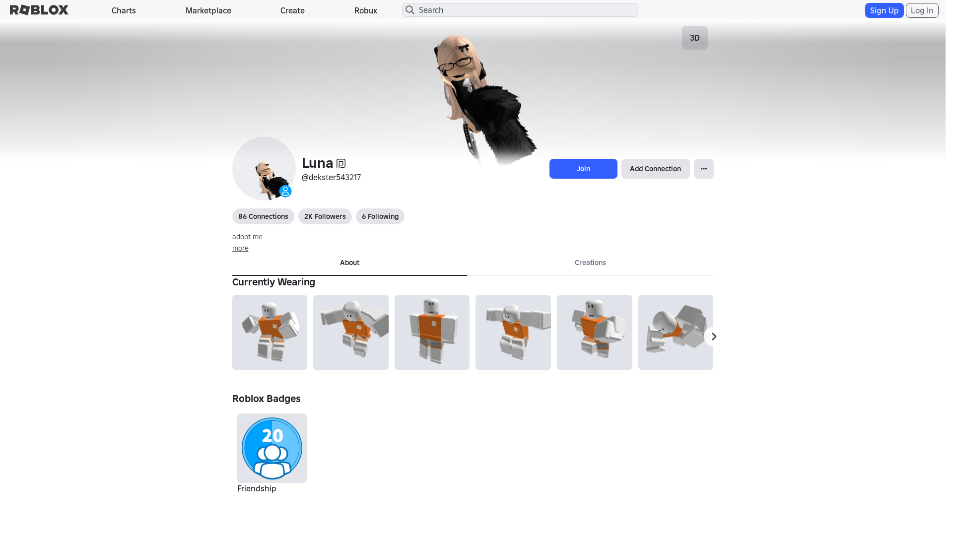 Screenshot of www.roblox.et