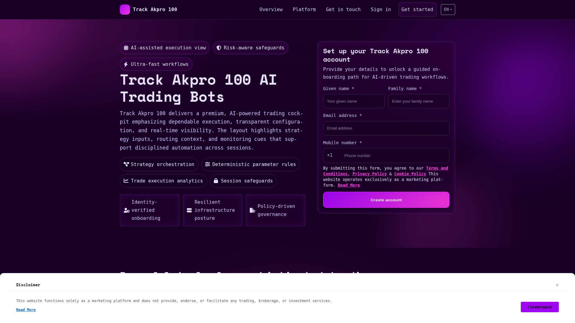 Screenshot of trackakpro100.shop