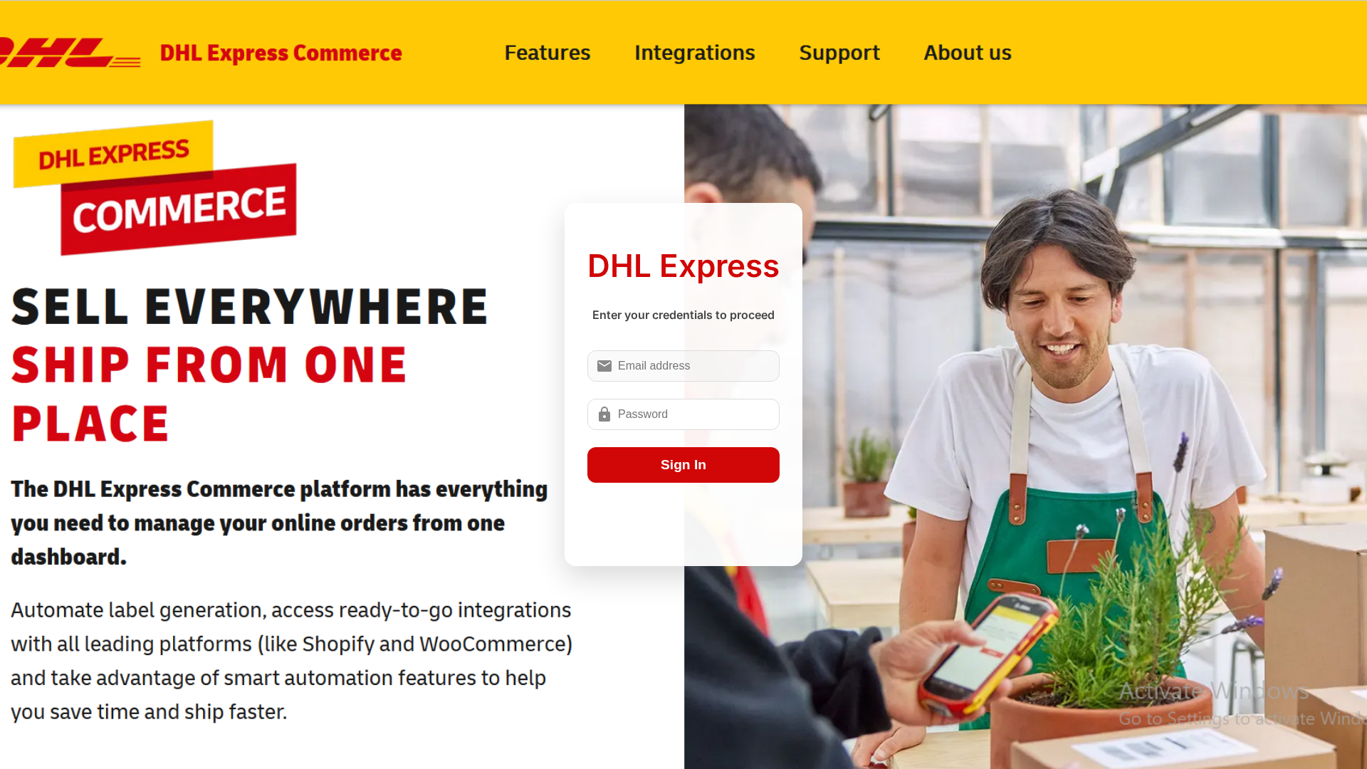 Screenshot of express-dhl-dpe3103d2mga.edgeone.dev