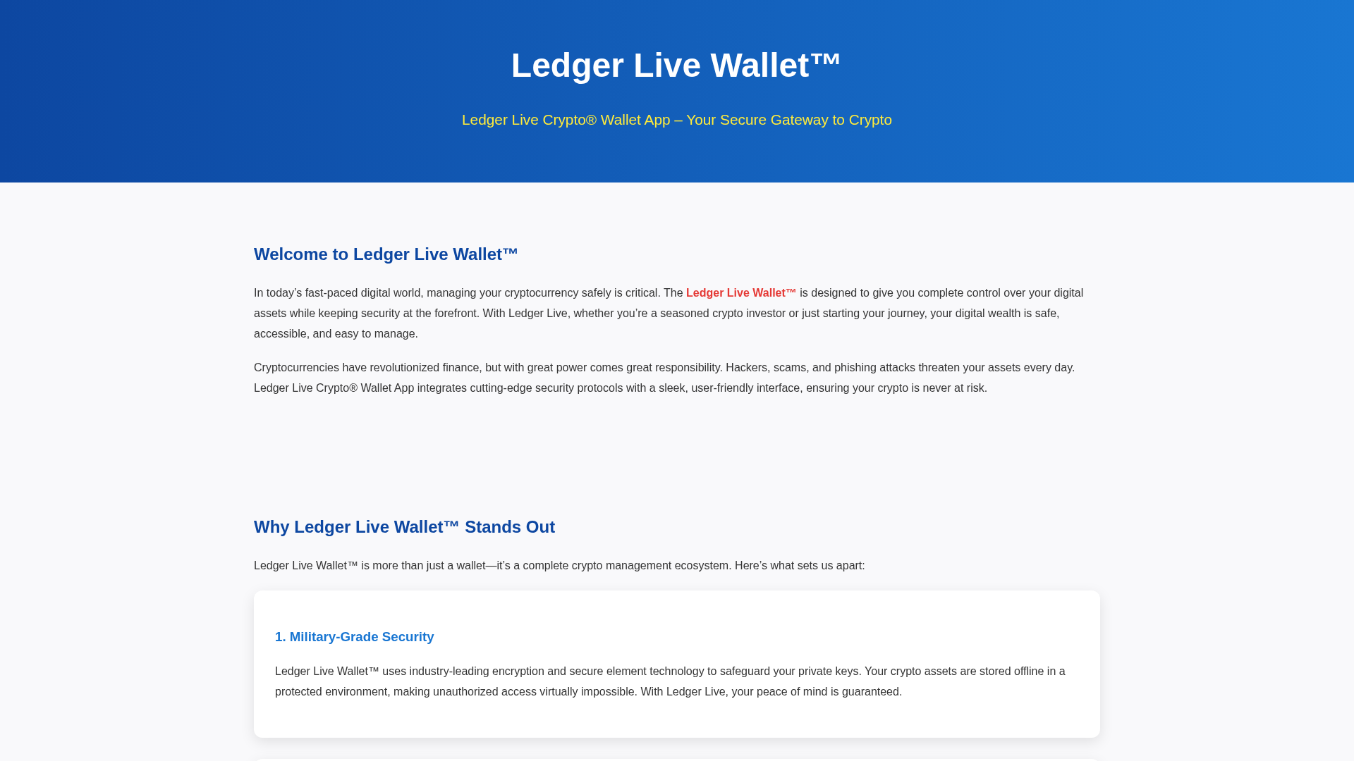 Screenshot of leger-live-wallet-start.pages.dev