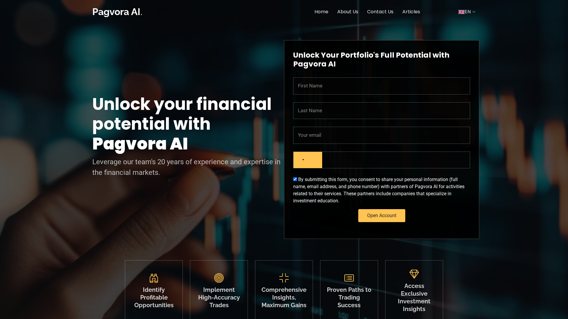 Screenshot of thepagvora-ai.net