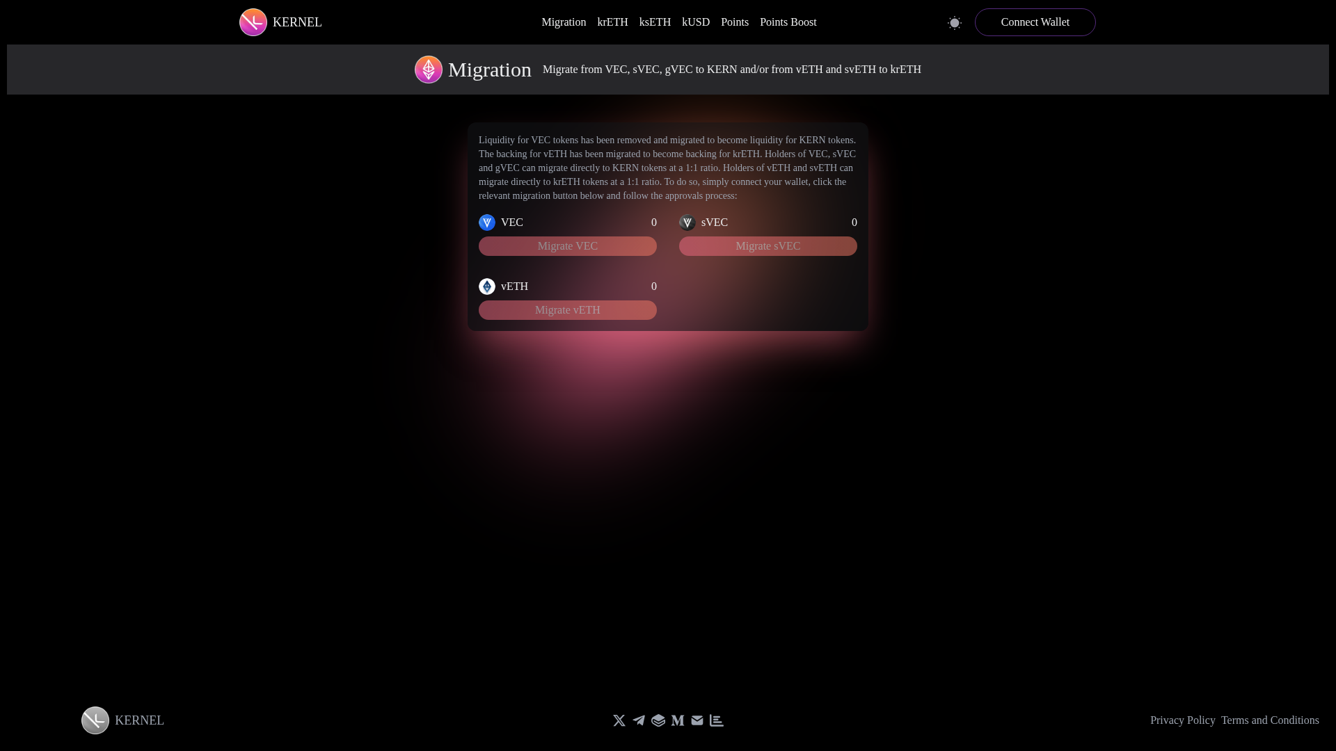 Screenshot of kernel-migrate.pages.dev