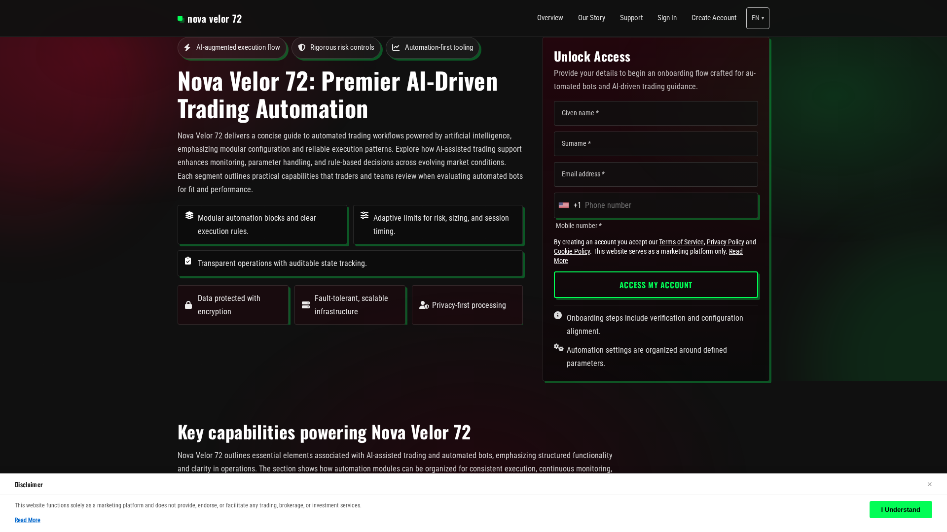 Screenshot of novavelor72.digital