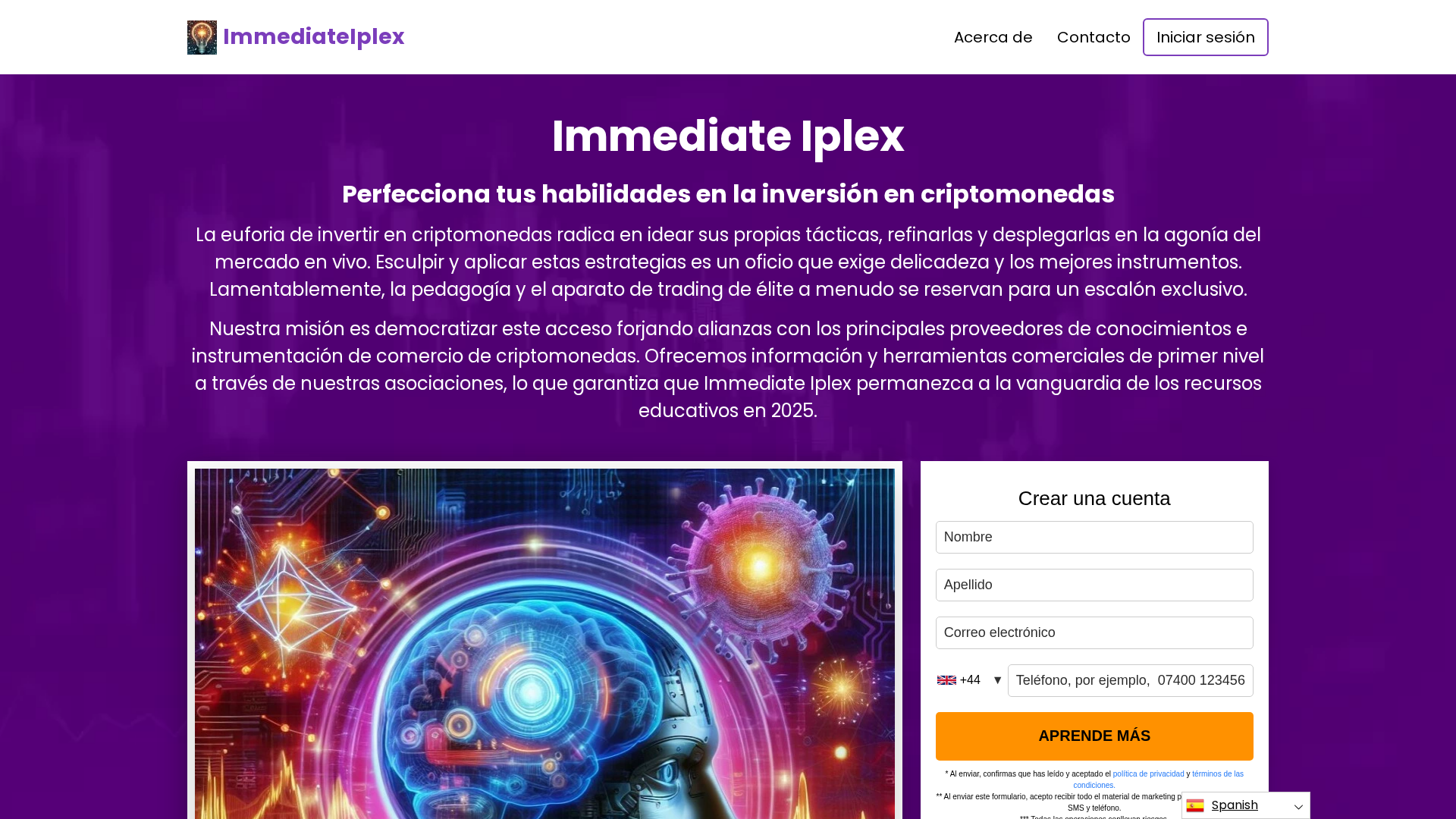 Screenshot of immediateiplex.org