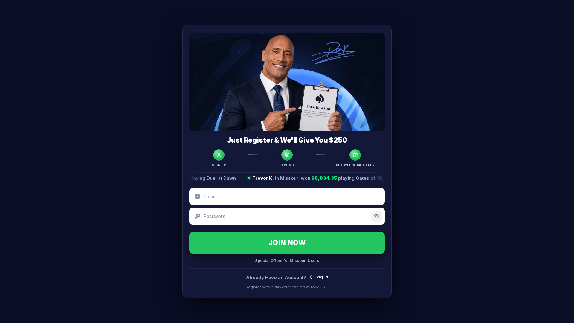 Screenshot of cashpogo.com